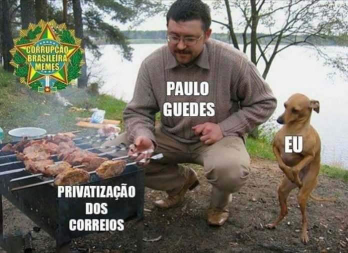 correios-privatizacao-paulo-guedes-meme-cbm